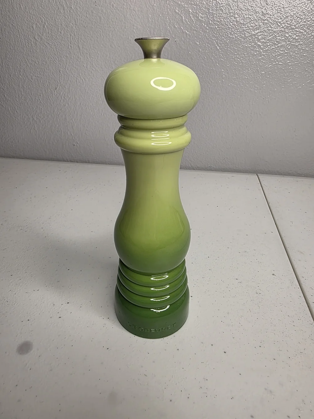 Le Creuset Palm Green Salt Mill NWOT